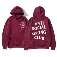 Load image into Gallery viewer, Anti Social Lifting Club Hoodies
