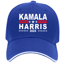 Load image into Gallery viewer, Kamala Harris Baseball Cap - Unisex, Breathable, Adjustable Fashion Hat for Hiking, Fishing, and Everyday Wear
