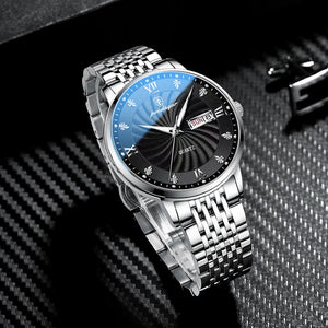 Waterproof Stainless Steel Watch