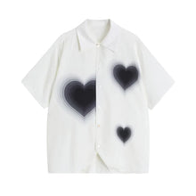 Load image into Gallery viewer, BradleyCLT Heart Printed Loose Shirts
