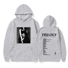 Load image into Gallery viewer, The Weeknd Trilogy Music Album Print Oversized Hoodie Men&#39;s Hip Hop Trend Pullover Sweatshirt Unisex Fleece Streetwear Hoodies
