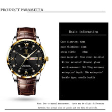 Load image into Gallery viewer, Premium Leather and Quartz Sports watch
