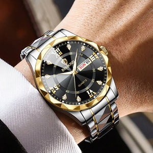 Waterproof Luminous Men's Wristwatch