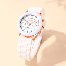 Load image into Gallery viewer, Women Silicone Quartz Watch
