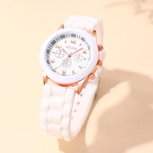 Women Silicone Quartz Watch