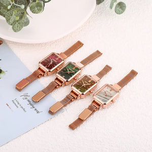 Fashion Square Ladies Quartz Watch