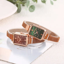 Load image into Gallery viewer, Fashion Square Ladies Quartz Watch
