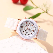 Load image into Gallery viewer, Women Silicone Quartz Watch
