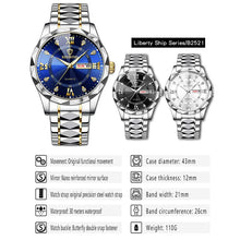 Load image into Gallery viewer, Waterproof Luminous Men&#39;s Wristwatch
