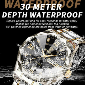 Waterproof Luminous Men's Wristwatch