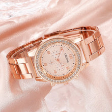 Load image into Gallery viewer, Rose Gold Luxury Quartz Watch
