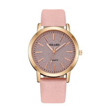 Load image into Gallery viewer, Fashion Women Leather Quartz watch
