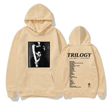 Load image into Gallery viewer, The Weeknd Trilogy Music Album Print Oversized Hoodie Men&#39;s Hip Hop Trend Pullover Sweatshirt Unisex Fleece Streetwear Hoodies
