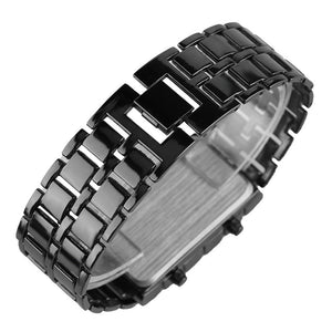 Digital Lava Wrist Watch - Blurrywatch.com