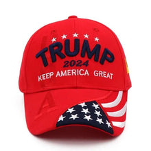 Load image into Gallery viewer, Donald Trump 2024 MAGA Hat - Blurrywatch.com
