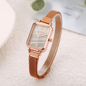 Fashion Square Ladies Quartz Watch - Blurrywatch.com