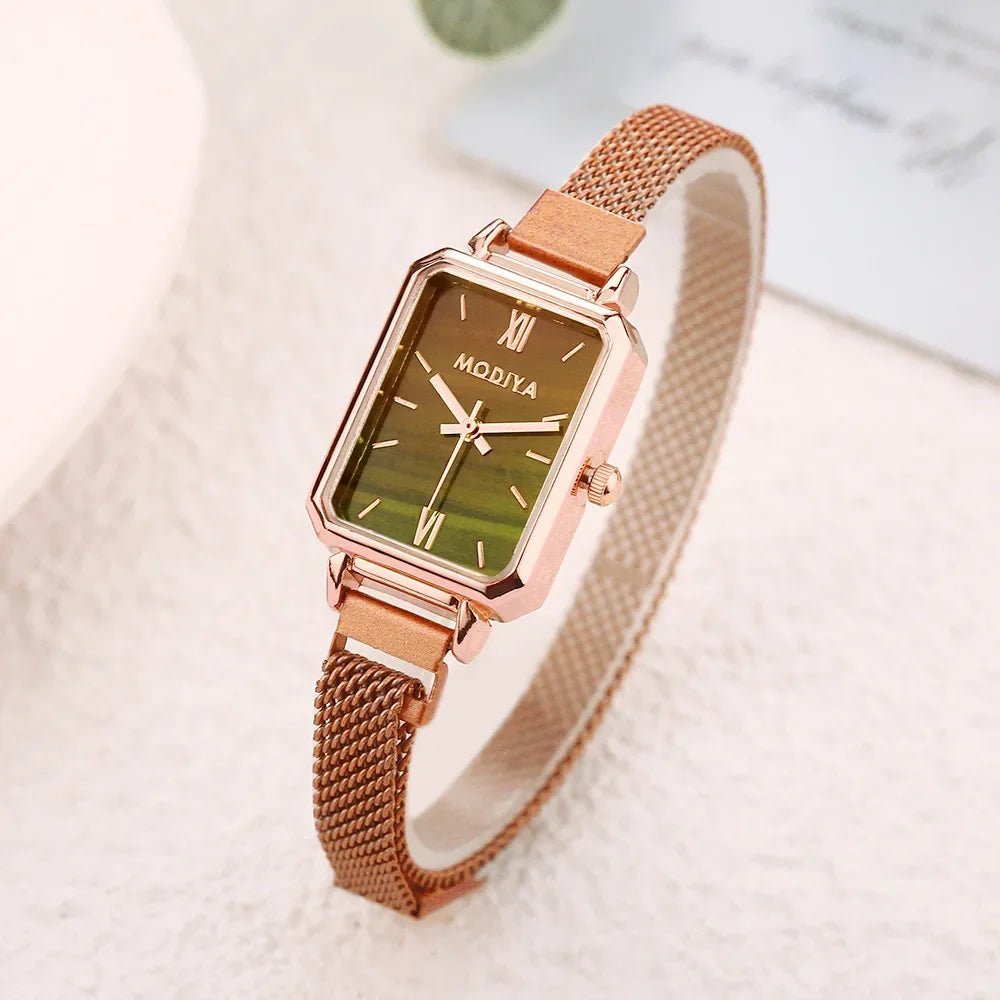 Fashion Square Ladies Quartz Watch - Blurrywatch.com