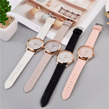 Load image into Gallery viewer, Fashion Women Leather Quartz watch - Blurrywatch.com
