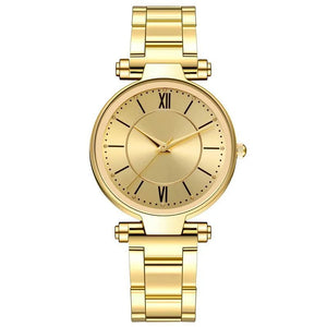 Female Classic Round Dial Quartz Watch - Blurrywatch.com