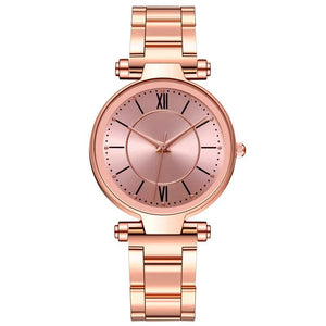 Female Classic Round Dial Quartz Watch - Blurrywatch.com