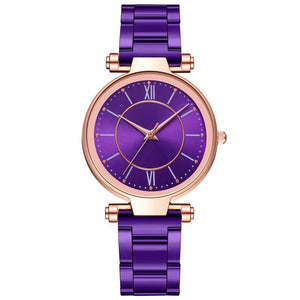 Female Classic Round Dial Quartz Watch - Blurrywatch.com