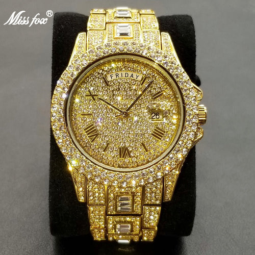 Iced Luxury Crystal Watch - Blurrywatch.com