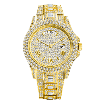 Iced Luxury Crystal Watch - Blurrywatch.com