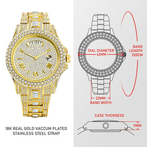 Iced Luxury Crystal Watch - Blurrywatch.com