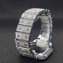 Load image into Gallery viewer, Iced Out Square Watch - Blurrywatch.com
