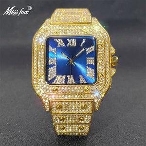 Iced Out Square Watch - Blurrywatch.com