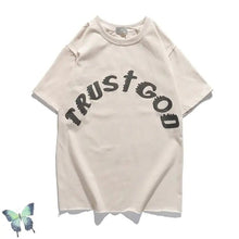 Load image into Gallery viewer, Kanye West T-shirt Trust God - Blurrywatch.com
