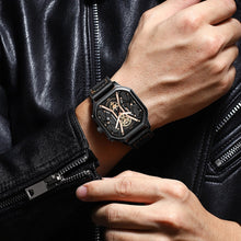 Load image into Gallery viewer, Men&#39;s Leather Band Luminescent Watch - Blurrywatch.com
