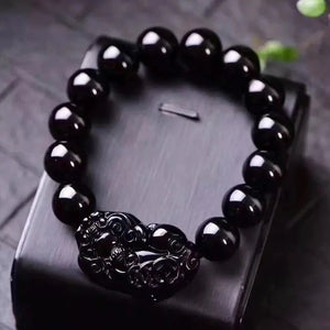 Obsidian Bracelet - Blurrywatch.com