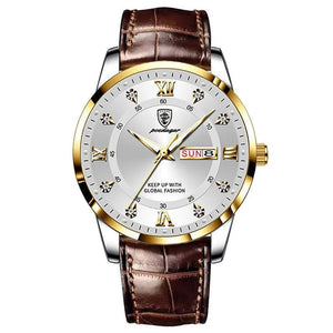 Premium Leather and Quartz Sports watch - Blurrywatch.com