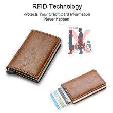 Load image into Gallery viewer, Rfid Card Holder Men Wallets - Blurrywatch.com
