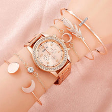 Load image into Gallery viewer, Rose Gold Luxury Quartz Watch - Blurrywatch.com
