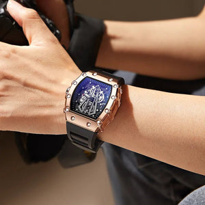 Silicone Strap Quartz Wristwatch - Blurrywatch.com