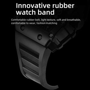 Silicone Strap Quartz Wristwatch - Blurrywatch.com