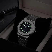 Load image into Gallery viewer, Stainless Steel Square Quartz Men Watch - Blurrywatch.com
