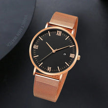 Load image into Gallery viewer, Ultra Thin Men Watch - Blurrywatch.com
