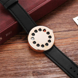 Unique Creative Half Transparent Unisex Watch - Blurrywatch.com