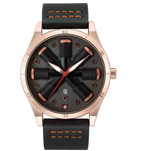 Unique Creative Half Transparent Unisex Watch - Blurrywatch.com