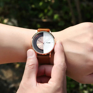 Unique Creative Half Transparent Unisex Watch - Blurrywatch.com