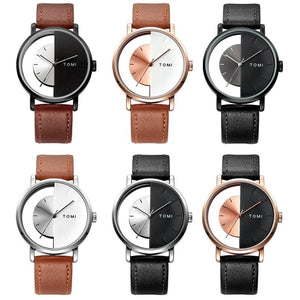 Unique Creative Half Transparent Unisex Watch - Blurrywatch.com