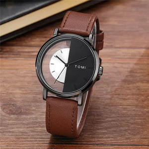 Unique Creative Half Transparent Unisex Watch - Blurrywatch.com