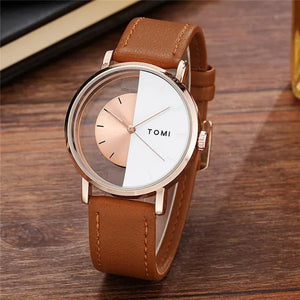 Unique Creative Half Transparent Unisex Watch - Blurrywatch.com