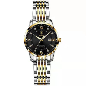 Waterproof Date Quartz Ladies Watch - Blurrywatch.com