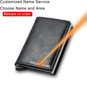 Rfid Card Holder Men Wallets